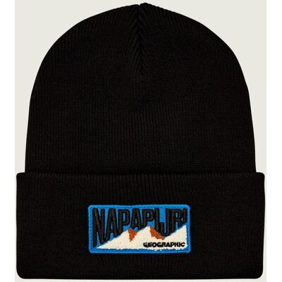 Napapijri Czapka F-MONTEPIANA czarny OS Napapijri Czapka F-MONTEPIANA czarny OS