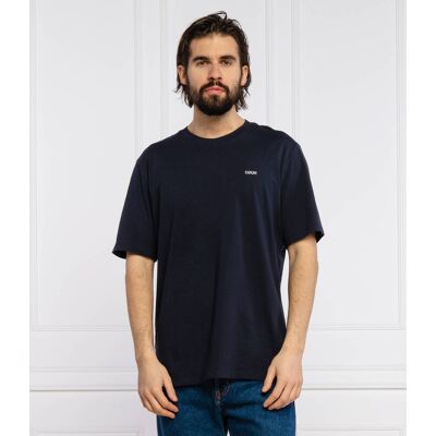 HUGO T-shirt Dero Regular Fit granatowy XS HUGO T-shirt Dero Regular Fit granatowy XS