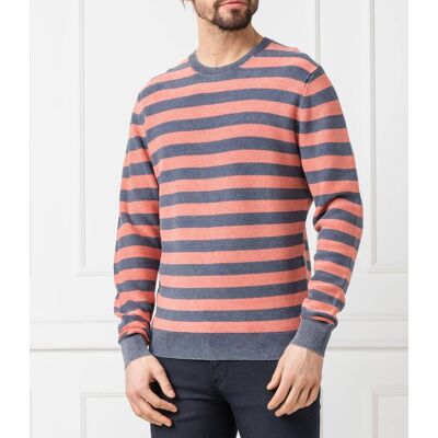 Hackett London Sweter Regular Fit różowy XXL Hackett London Sweter Regular Fit różowy XXL