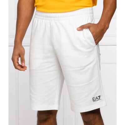 EA7 Szorty Loose fit biały XXL EA7 Szorty Loose fit biały XXL