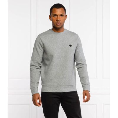 Giorgio Armani Emporio Armani Bluza Regular Fit szary XXL Giorgio Armani Emporio Armani Bluza Regular Fit szary XXL