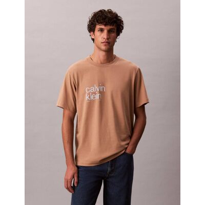 Calvin Klein Jeans T-shirt Regular Fit camel M Calvin Klein Jeans T-shirt Regular Fit camel M
