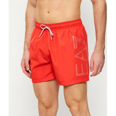 EA7 Szorty kąpielowe Regular Fit czerwony M EA7 Szorty kąpielowe Regular Fit czerwony M