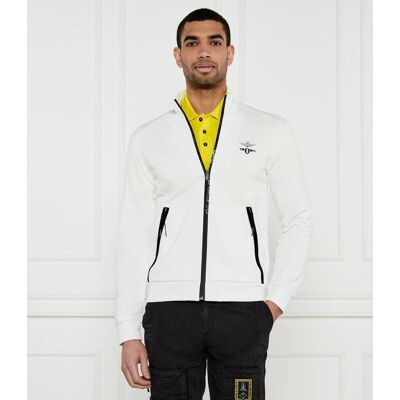 Aeronautica Militare Bluza Regular Fit biały XXL Aeronautica Militare Bluza Regular Fit biały XXL