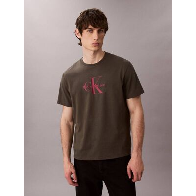 Calvin Klein Jeans T-shirt Regular Fit khaki S Calvin Klein Jeans T-shirt Regular Fit khaki S