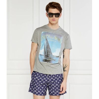 Vilebrequin T-shirt Regular Fit szary XXL Vilebrequin T-shirt Regular Fit szary XXL