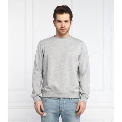 Karl Lagerfeld Bluza Regular Fit szary XXL Karl Lagerfeld Bluza Regular Fit szary XXL