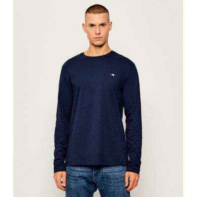 Gant Longsleeve Shield Regular Fit granatowy XL Gant Longsleeve Shield Regular Fit granatowy XL