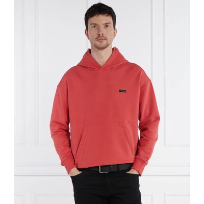 Calvin Klein Bluza Comfort fit czerwony XL Calvin Klein Bluza Comfort fit czerwony XL