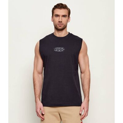 Hugo Bodywear Tank top RAY BEACH Loose fit czarny XXL Hugo Bodywear Tank top RAY BEACH Loose fit czarny XXL