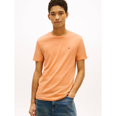 Tommy Jeans T-shirt JASPE Extra slim fit pomarańczowy XXL Tommy Jeans T-shirt JASPE Extra slim fit pomarańczowy XXL