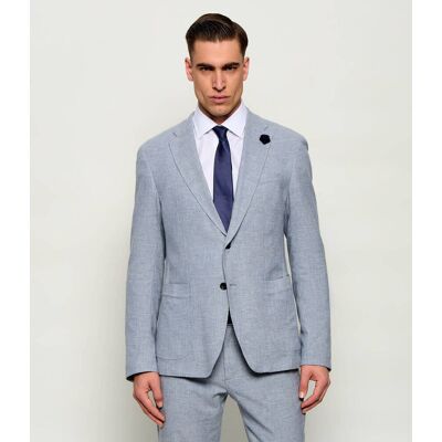 Joop! Marynarka Hoverest Slim Fit z dodatkiem lnu niebieski 52 Joop! Marynarka Hoverest Slim Fit z dodatkiem lnu niebieski 52