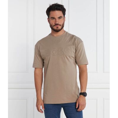 Boss GREEN T-shirt Tee Lotus Regular Fit khaki XL Boss GREEN T-shirt Tee Lotus Regular Fit khaki XL