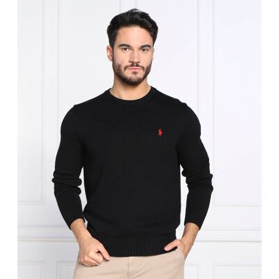 Polo Ralph Lauren Sweter Regular Fit czarny L Polo Ralph Lauren Sweter Regular Fit czarny L