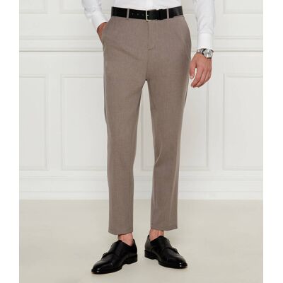 Boss BLACK Spodnie chino P-Genius-EL Slim Fit beżowy 50 Boss BLACK Spodnie chino P-Genius-EL Slim Fit beżowy 50