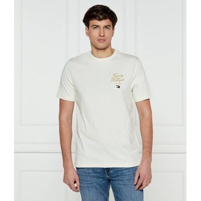 Tommy Hilfiger T-shirt Regular Fit ecru M Tommy Hilfiger T-shirt Regular Fit ecru M