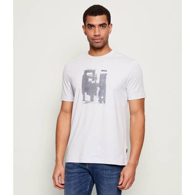 Boss ORANGE T-shirt Te_Imprint Regular Fit szary XL Boss ORANGE T-shirt Te_Imprint Regular Fit szary XL