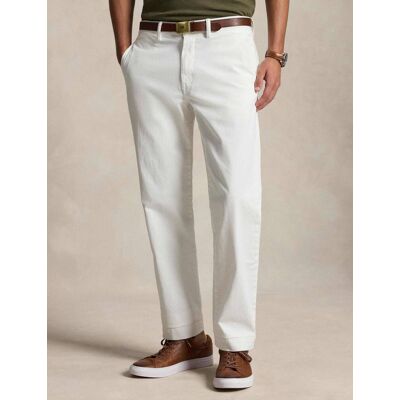 Polo Ralph Lauren Spodnie chino BEDFORD Straight fit stretch biały 33/34 Polo Ralph Lauren Spodnie chino BEDFORD Straight fit stretch biały 33/34