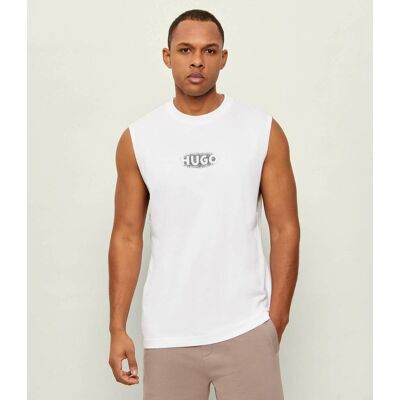 Hugo Bodywear Tank top RAY BEACH Loose fit biały XXL Hugo Bodywear Tank top RAY BEACH Loose fit biały XXL