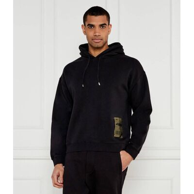 Dsquared2 Bluza Relaxed fit czarny XXL Dsquared2 Bluza Relaxed fit czarny XXL