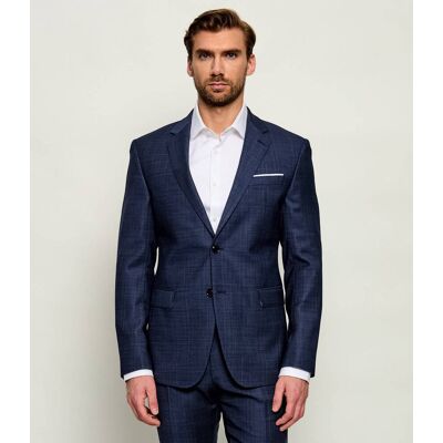 Joop! Wełniana marynarka Herby Slim Fit granatowy 58 Joop! Wełniana marynarka Herby Slim Fit granatowy 58