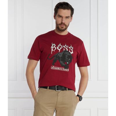 Boss ORANGE T-shirt Pantera Regular Fit czerwony XL Boss ORANGE T-shirt Pantera Regular Fit czerwony XL