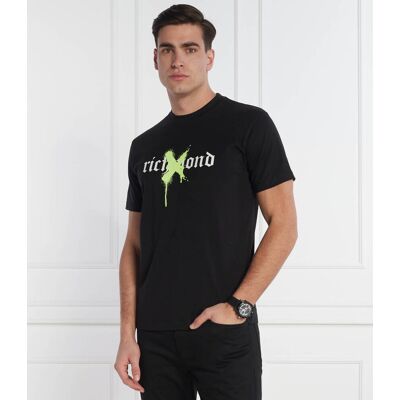 Richmond X T-shirt ULSOY Regular Fit czarny XXL Richmond X T-shirt ULSOY Regular Fit czarny XXL