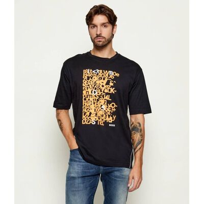 Boss GREEN T-shirt Tee 5 Regular Fit czarny S Boss GREEN T-shirt Tee 5 Regular Fit czarny S