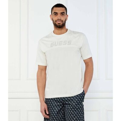 Guess ACTIVE T-shirt Regular Fit biały L Guess ACTIVE T-shirt Regular Fit biały L