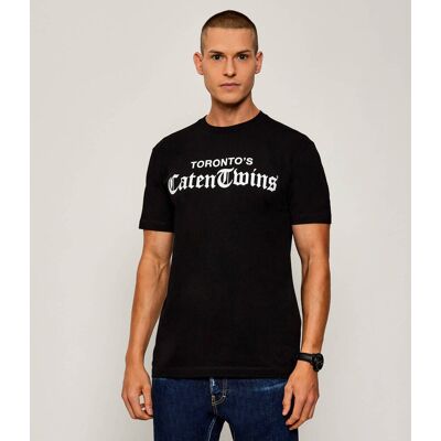 Dsquared2 T-shirt Regular Fit czarny S Dsquared2 T-shirt Regular Fit czarny S