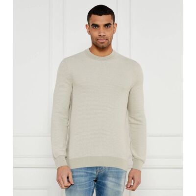 Boss ORANGE Sweter Aspoki Regular Fit beżowy XL Boss ORANGE Sweter Aspoki Regular Fit beżowy XL