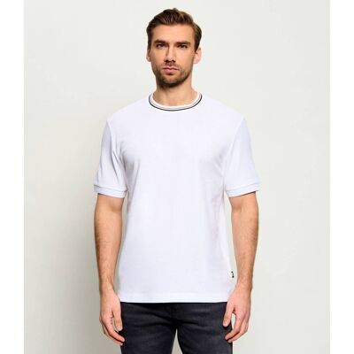 Boss BLACK T-shirt C-Taut 40 Regular Fit biały XXL Boss BLACK T-shirt C-Taut 40 Regular Fit biały XXL
