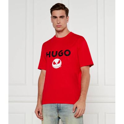 HUGO T-shirt Dightmare_NBC Hugo x Disney Regular Fit czerwony XS HUGO T-shirt Dightmare_NBC Hugo x Disney Regular Fit czerwony XS