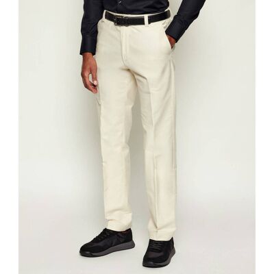 Boss BLACK Spodnie chino C-Kent Straight fit beżowy 32/32 Boss BLACK Spodnie chino C-Kent Straight fit beżowy 32/32