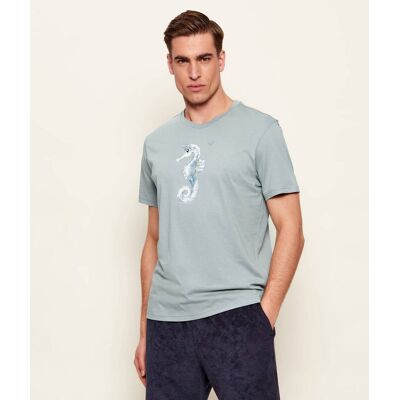 Giorgio Armani Emporio Armani T-shirt Regular Fit zielony L Giorgio Armani Emporio Armani T-shirt Regular Fit zielony L