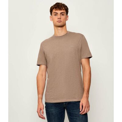Boss ORANGE T-shirt Tegood Regular Fit beżowy XL Boss ORANGE T-shirt Tegood Regular Fit beżowy XL
