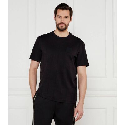 Boss GREEN T-shirt DropNeedle AC Relaxed fit stretch czarny XL Boss GREEN T-shirt DropNeedle AC Relaxed fit stretch czarny XL