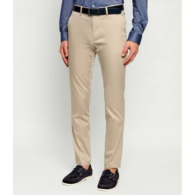 Boss BLACK Spodnie chino P-Kaiton1 Slim Fit beżowy 34/32 Boss BLACK Spodnie chino P-Kaiton1 Slim Fit beżowy 34/32