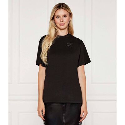 HUGO T-shirt Vintage Tee_19 Loose fit czarny L HUGO T-shirt Vintage Tee_19 Loose fit czarny L
