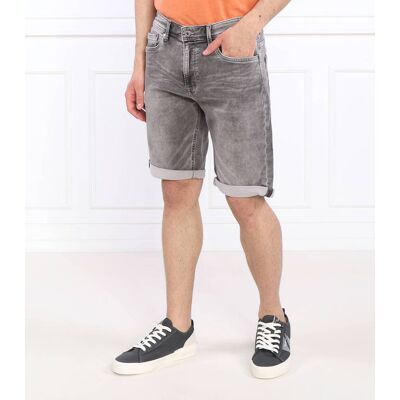 Pepe Jeans London Szorty JACK SHORT Regular Fit szary 32 Pepe Jeans London Szorty JACK SHORT Regular Fit szary 32