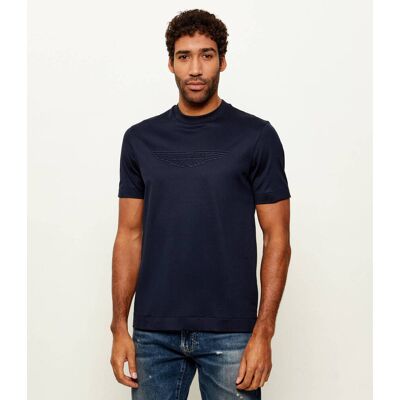 BLACK T-shirt C-Thompson 243_AM BOSS x Aston Martin Regular Fit granatowy XL BLACK T-shirt C-Thompson 243_AM BOSS x Aston Martin Regular Fit granatowy XL