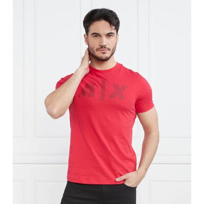 Giorgio Armani Exchange T-shirt Regular Fit czerwony XXL Giorgio Armani Exchange T-shirt Regular Fit czerwony XXL