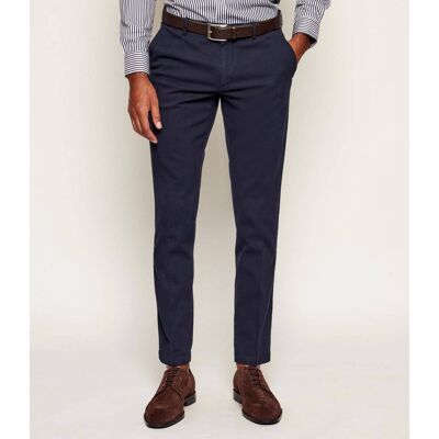Boss BLACK Spodnie Kaito Slim Fit granatowy 56 Boss BLACK Spodnie Kaito Slim Fit granatowy 56