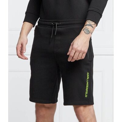 Karl Lagerfeld Szorty Regular Fit czarny XXL Karl Lagerfeld Szorty Regular Fit czarny XXL