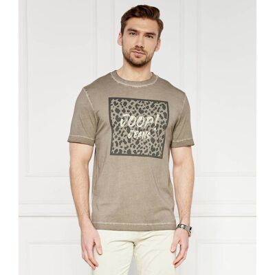 Joop! Jeans T-shirt DELIAN Modern fit brązowy XXL Joop! Jeans T-shirt DELIAN Modern fit brązowy XXL