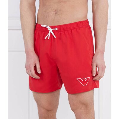 Giorgio Armani Emporio Armani Szorty kąpielowe Regular Fit czerwony 46 Giorgio Armani Emporio Armani Szorty kąpielowe Regular Fit czerwony 46