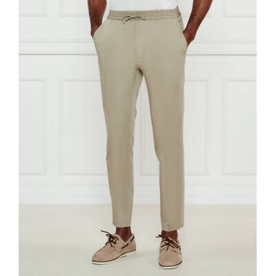 Calvin Klein Spodnie chino Tapered fit stretch beżowy 54 Calvin Klein Spodnie chino Tapered fit stretch beżowy 54