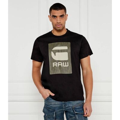 G- Star Raw T-shirt Burger box Loose fit czarny XL G- Star Raw T-shirt Burger box Loose fit czarny XL