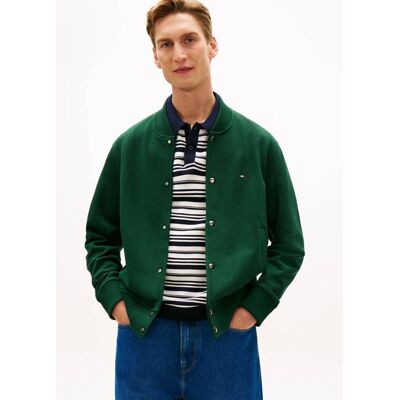 Tommy Hilfiger Kurtka bomber Essential Regular Fit butelkowa zieleń XXL Tommy Hilfiger Kurtka bomber Essential Regular Fit butelkowa zieleń XXL