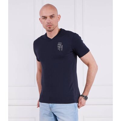 Giorgio Armani Exchange T-shirt Slim Fit granatowy S Giorgio Armani Exchange T-shirt Slim Fit granatowy S